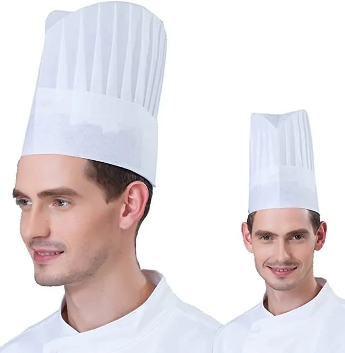 Disposable Non-Woven Chef Cap