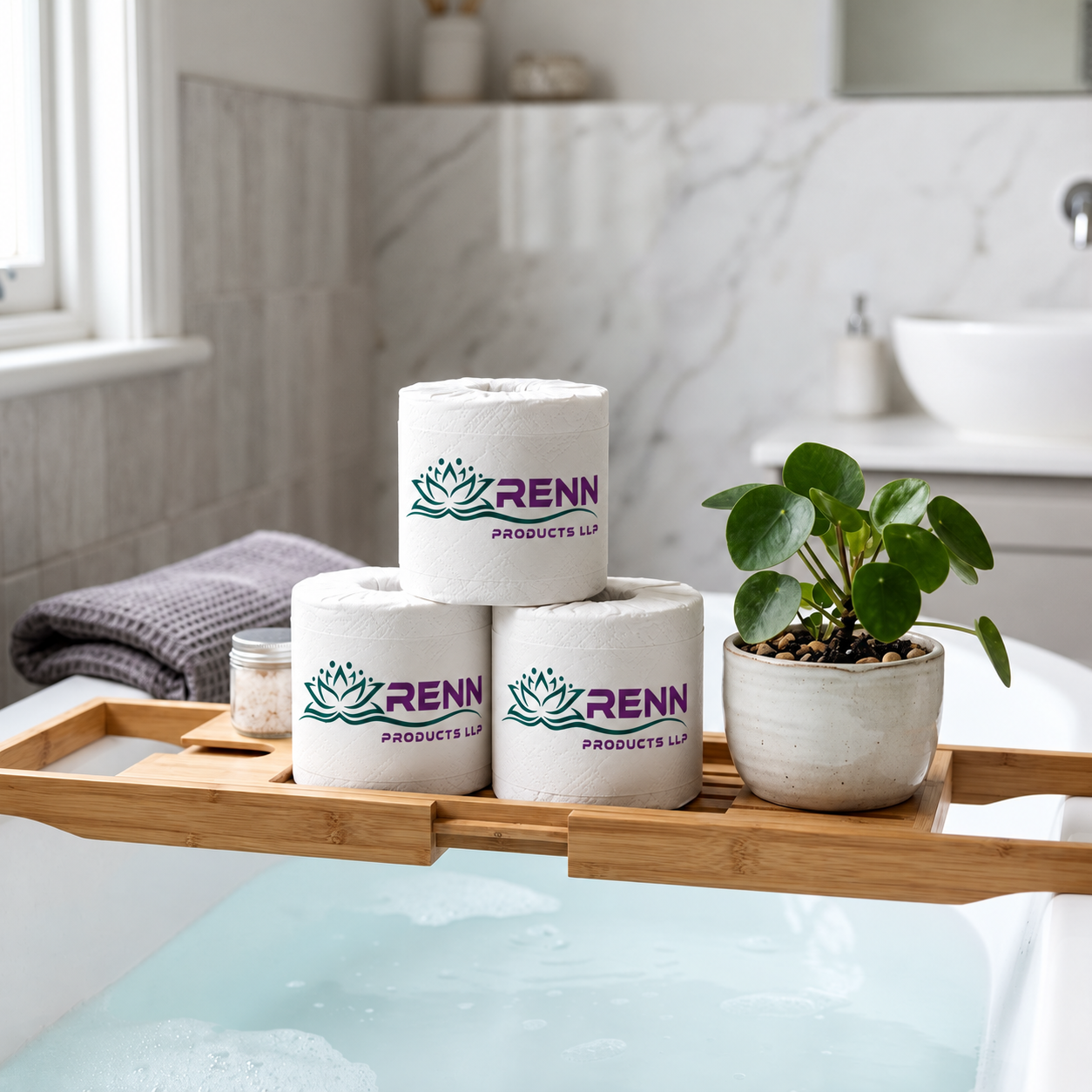 RENN soft toilet paper rolls